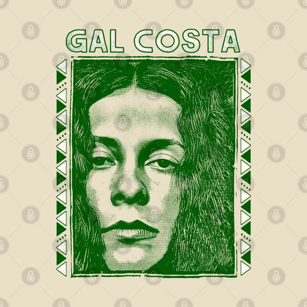 Gal Costa \/\/ Retro Original Fan Art Design by DankFutura