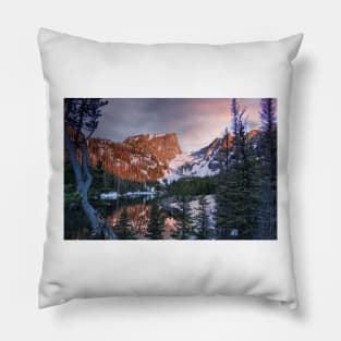 Moody Daybreak at Dream Lake Pillow