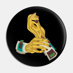 READY TO GO FORMAL OUTFIT STYLIZED ART Pin