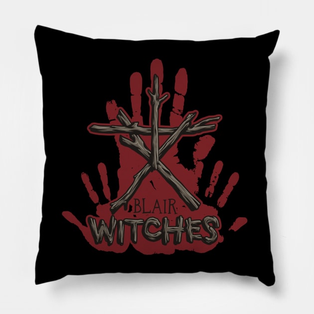 Blair Witches - Sports Team Pillow by Studio Mootant