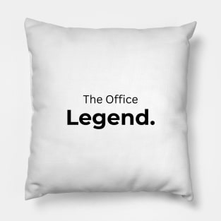 The Office Legend (white) Pillow