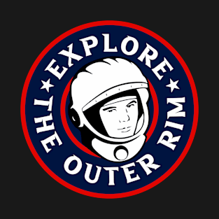 Explore The Outer Rim Space Design T-Shirt