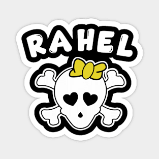 Piratin Rahel Design For Girls And Women Magnet