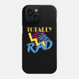 Totally Rad 1980s Vintage Eighties Costume Party Phone Case