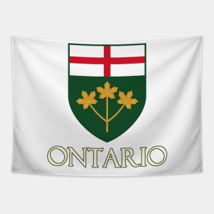 Ontario, Canada - Coat of Arms Design Tapestry