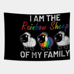 The Rainbow Sheep Of My Family Parents Support Pride Lgbt Tapestry