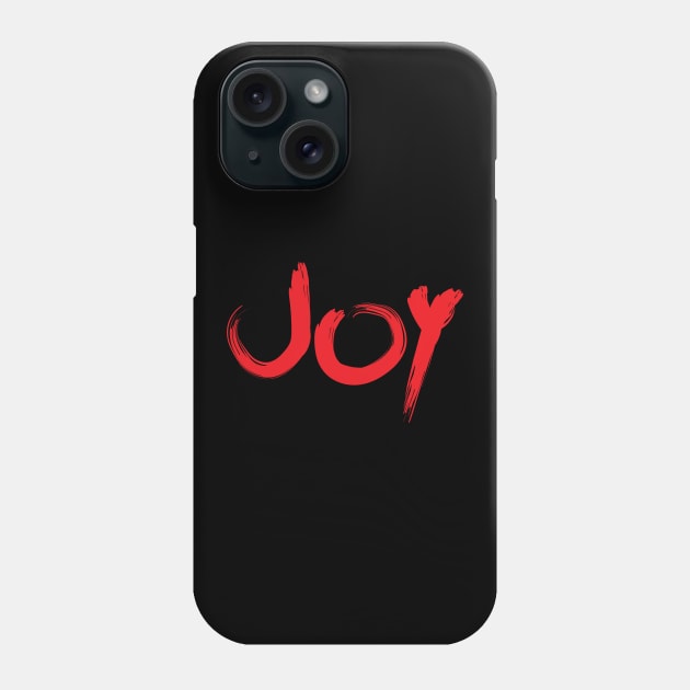 Joy (red) Phone Case by tuamtium