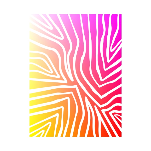 Sunset Zebra Stripes by SartorisArt1