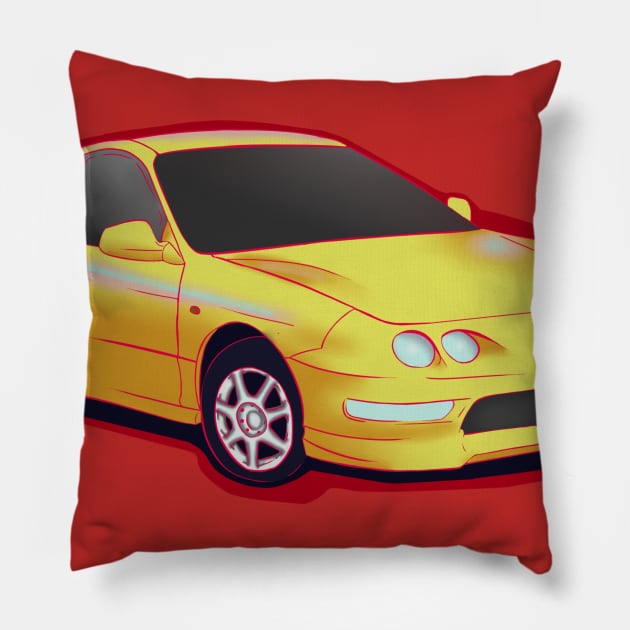 Acura Integra Pillow by SebastianLinks