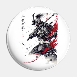 Samurai Spirit: Kanji Blade Legacy Tee Pin