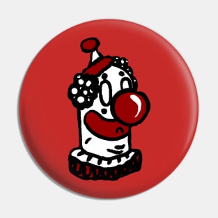Puffball Clown Pin