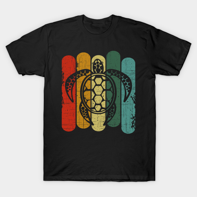 Vintage Sea Turtle - Turtle - T-Shirt