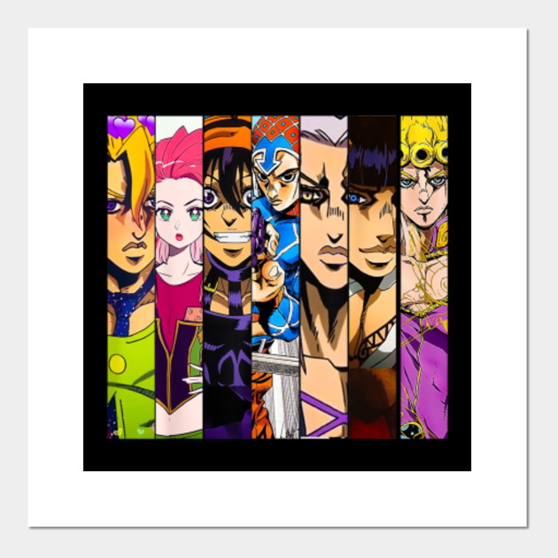 Lover Japanese Manga Jojo Adventure Herosteams Jojos Bizarre