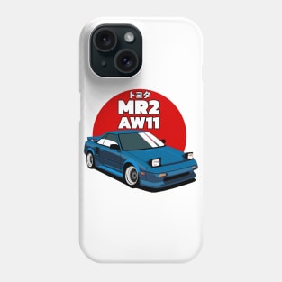 Toyota MR2 AW11 Retro Car Phone Case