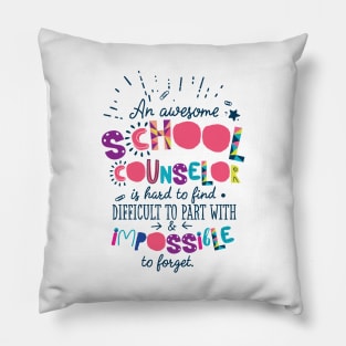 An Awesome School Counselor Gift Idea - Impossible to forget Pillow