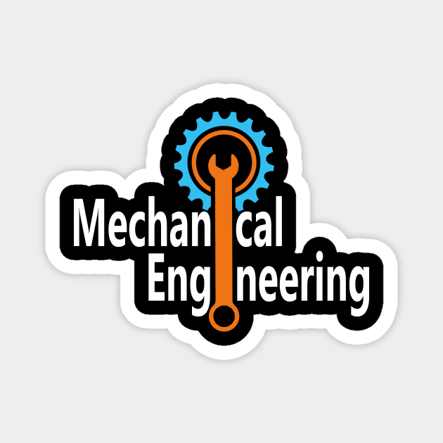 mechanical engineering, engineer mechanics Magnet by PrisDesign99