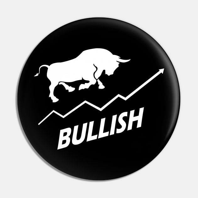 Bullish Market Pin by KC Happy Shop