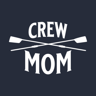 Crew Rowing Mom Sculling Vintage Crossed Oars T-Shirt