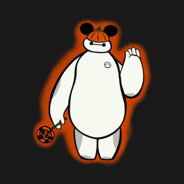 Baymax Loves Halloween Baymax T Shirt Teepublic