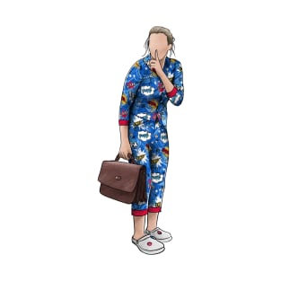 Villanelle - Killing Eve,illustration, poster, wall art, Jodie, Sandra, outfit, fashion, perfume, sorry baby, suit, dress T-Shirt