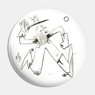 Placid Cowboy Pin