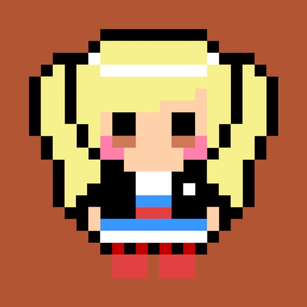 Persona 5 Ann Takamaki 8-Bit Pixel Art Character by StebopDesigns