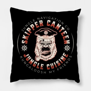 Skipper Canteen Jungle Navigation Co. Adventureland Orlando Florida Pillow