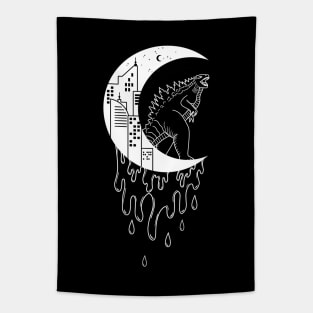 Godzilla Moon Tapestry