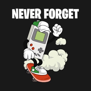 Retro Never Forget 80s 90s Throwback Vintage T-Shirt