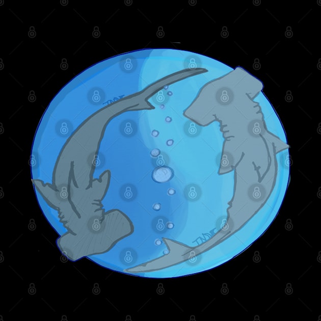 Hammerhead YinYang by TheNeutralDragon