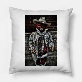 Texas Satanclaus Pillow