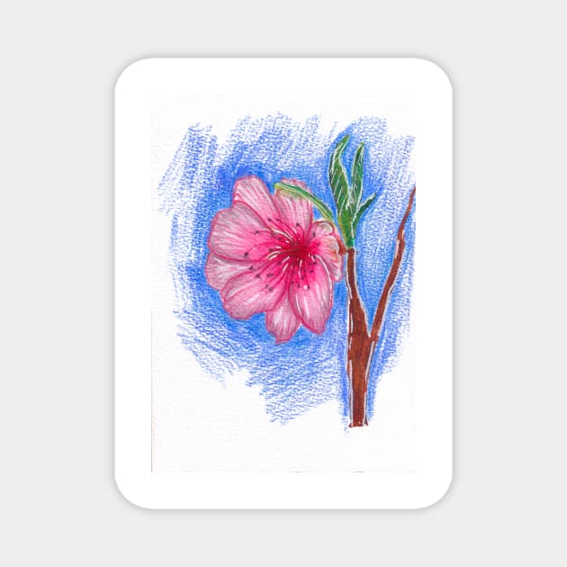 Almond blossom Magnet by PolSmart