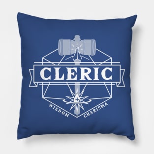 Cleric (White) Pillow