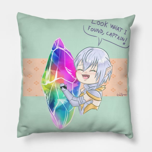 Grimnir (Granblue Fantasy) Pillow by Lilynee-