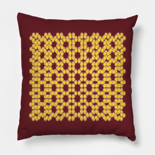 Hexagon visual effect Pillow