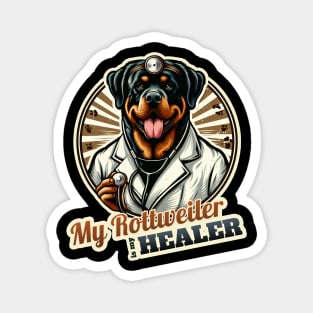 Doctor Rottweiler Magnet