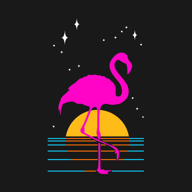 Minimalist Flamingo by forge22