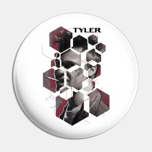 Tyler durden poligonal Pin