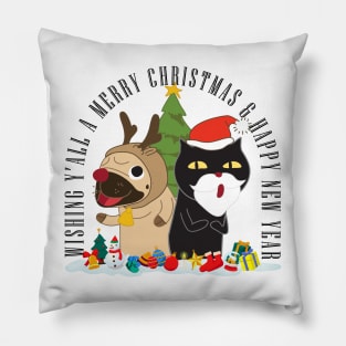 Ho! Ho! Ho! Merry Christmas & Happy New Year 2023 Pillow