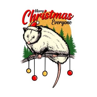 Merry christmas from opossum T-Shirt