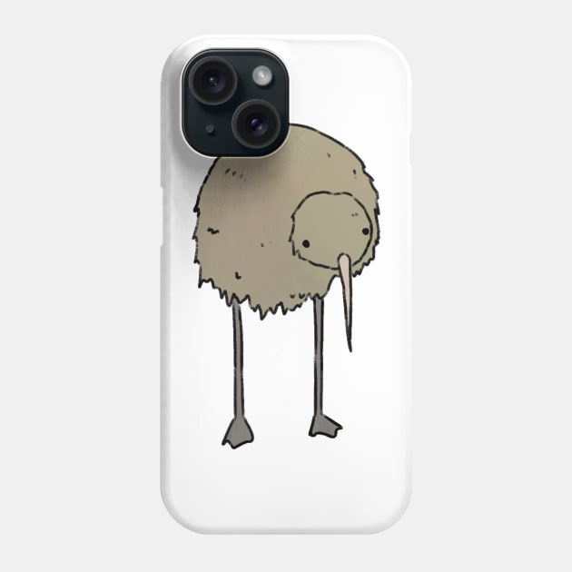 Funny kiwi bird Phone Case by Oranges