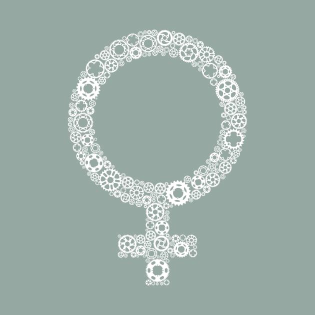 Bicycle Chainring Woman by NeddyBetty