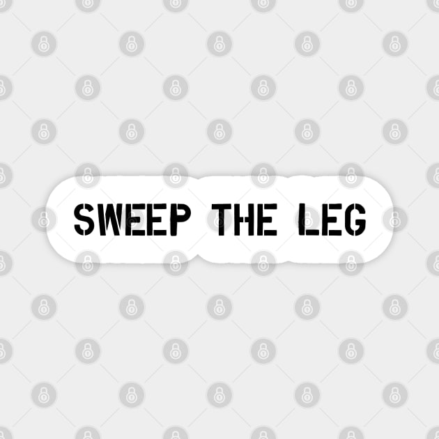 sweep the leg Magnet by Vanilla Susu