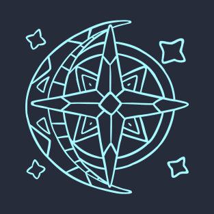 Mona's Astrological Symbol (Lined) T-Shirt