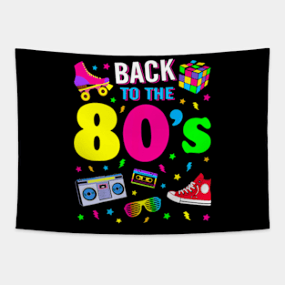 Back To 80S 1980S Eighties Costume Party Tapestry