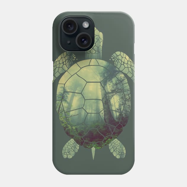 forest turtle Phone Case by ElectricPeacock