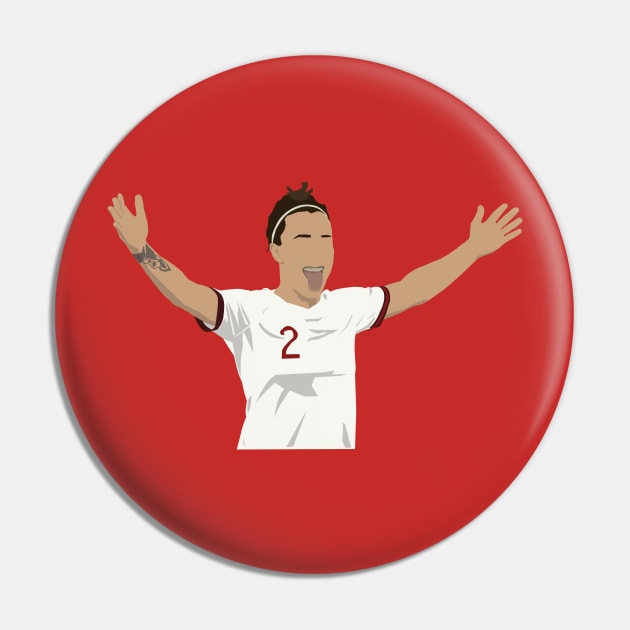 Lucy Bronze Pin by Hevding