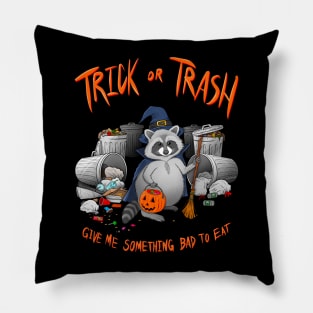 Trick or Trash Pillow