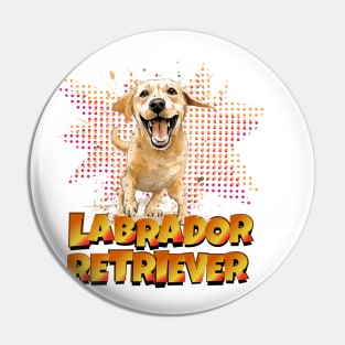Labrador Retriever Adoration: Perfect Gift for Lab Owners Pin