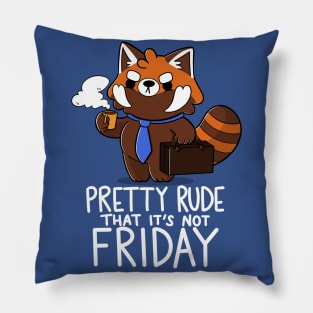 Rude Day Pillow